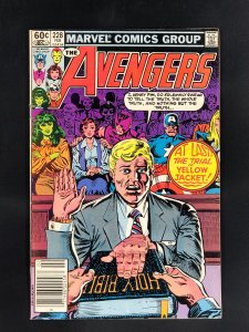 The Avengers #228 (1983) 3rd Appearance of Captain Marvel, Monica Rambeau