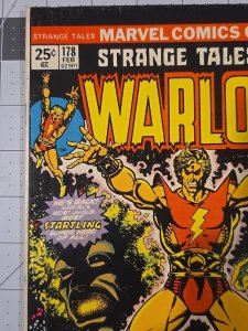 Strange Tales #178 Warlock Story—Full ?'s In Description Marvel Comics Feb-1975