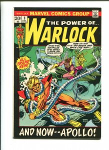 WARLOCK #3 - AND NOW APOLLO The Fisherman Collection (8.5) 1972