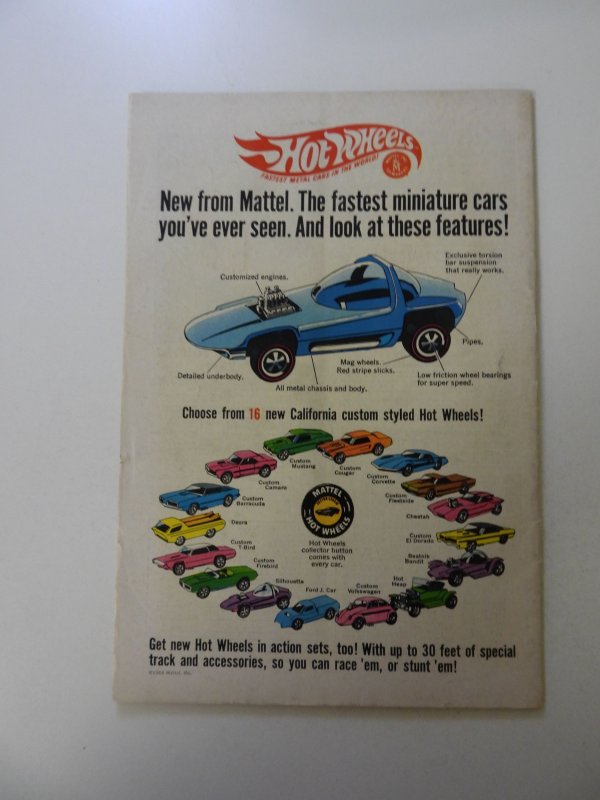 Justice League of America #65 (1968) FN- condition  subscription fold