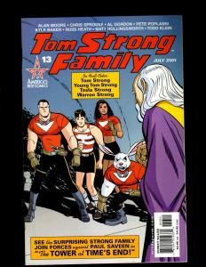 7 Comics Tesla Strong #1, Tom Strong Family #13, Terrific Tales #1 2 3 4 5 J54