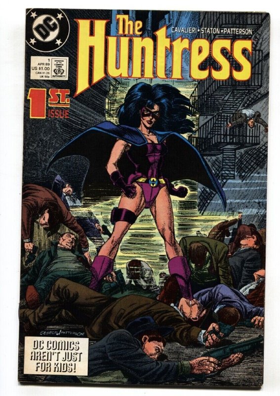 Huntress #1 1989  First HUNTRESS (Helena Bertinelli)   dc COMIC BOOK