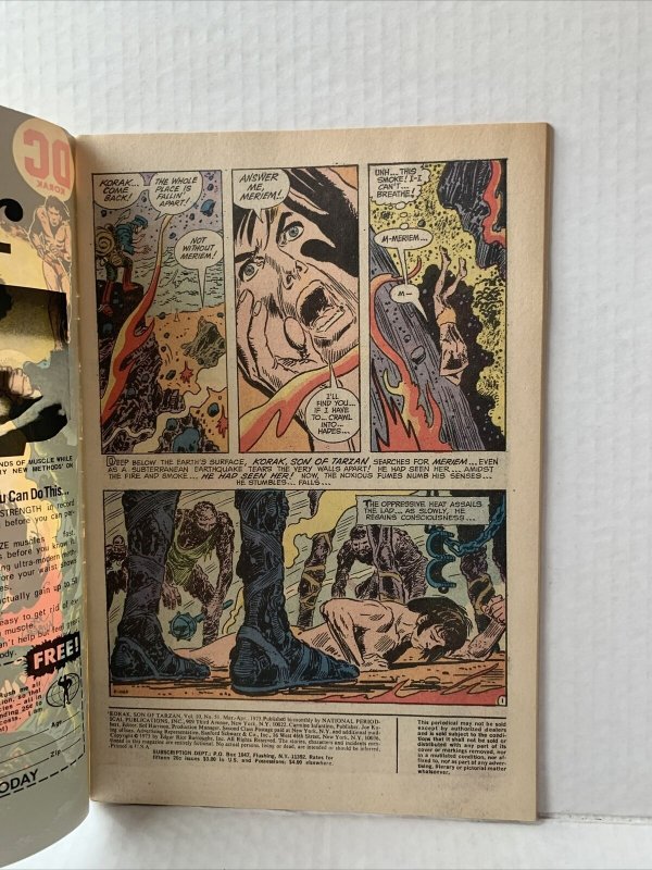 Edgar Rice  Burroughs￼’ Korak Son of Tarzan #51
