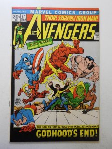 The Avengers #97 (1972) VF+ Condition!