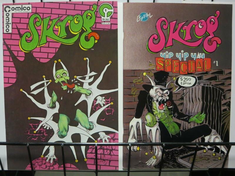 SKROG (1983-87 COMICO / CRYSTAL) 1, 1 by Bill Cucinotta