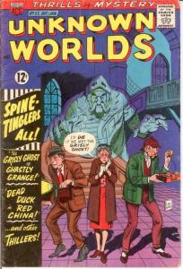 UNKNOWN WORLDS (1960-1967 ACG) 52 VG-F Jan. 1967 COMICS BOOK