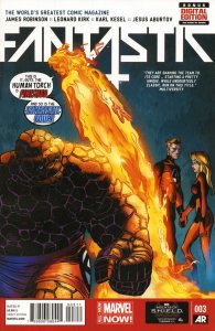 Fantastic Four (5th Series) #3 VF ; Marvel | James Robinson