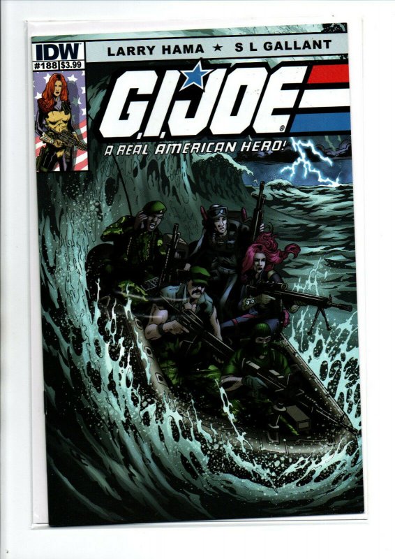 GI Joe A Real American Hero #188 A Variant - IDW - VF/NM