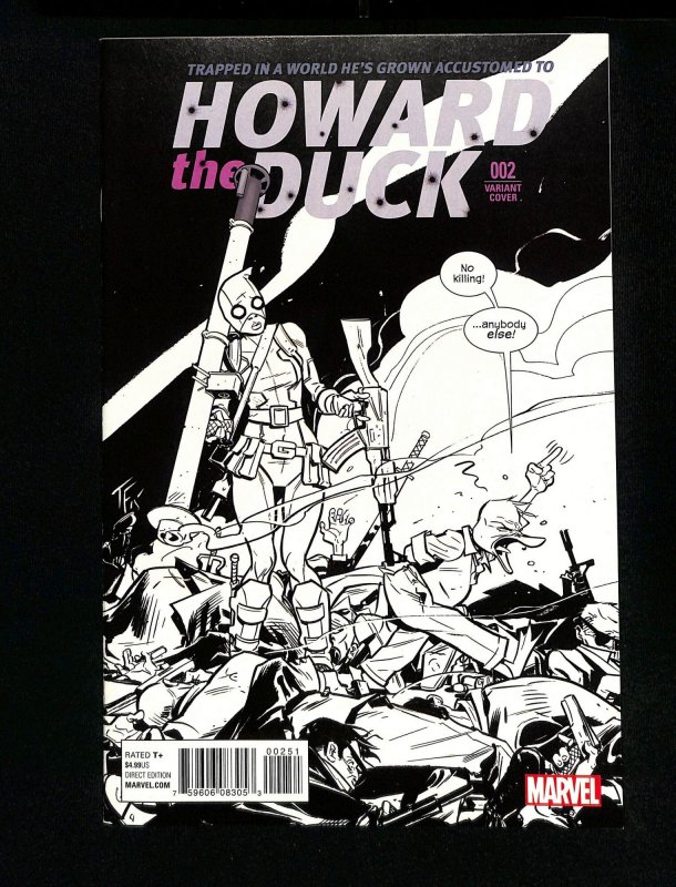 Howard the Duck #2 2nd Print Tom Fowler Variant
