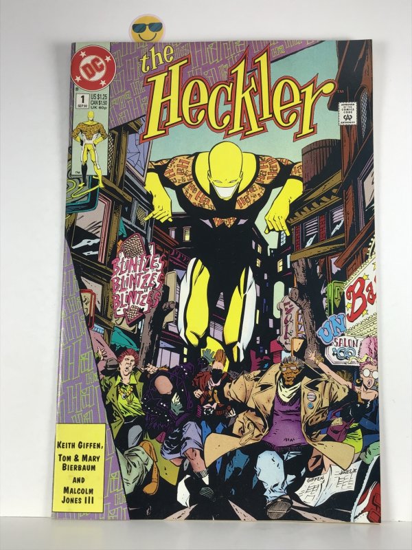 The Heckler #1 (1992) key First app of the heckler short-lived superhero parody