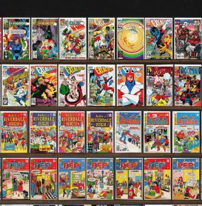Huge Lot 150+ Comics with Excalibur, Pep Comics, Jughead & More!