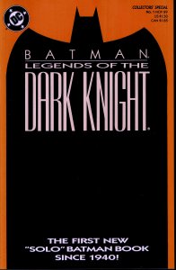 Batman - Legends of the Dark Knight - All Four Color Covers! - All NM Condition!