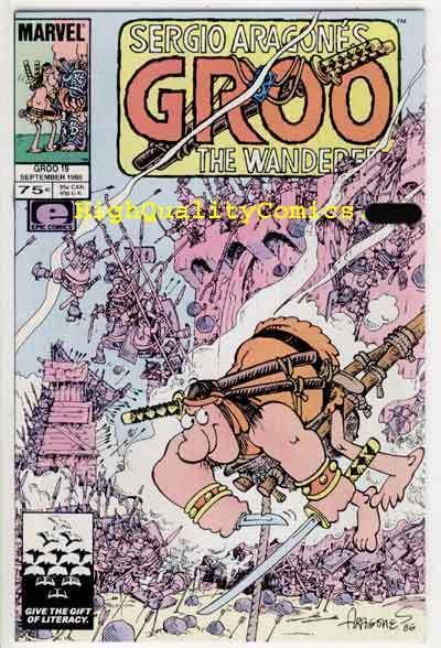 GROO the WANDERER #19, NM, Castle, War, Sergio Arragones, more SA in our store