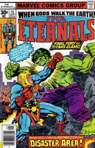 Eternals, The #15 FN ; Marvel | Jack Kirby Hulk Robot