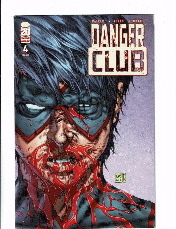 Lot of 3 Danger Club Image Comic Books #2 4 5 JB1