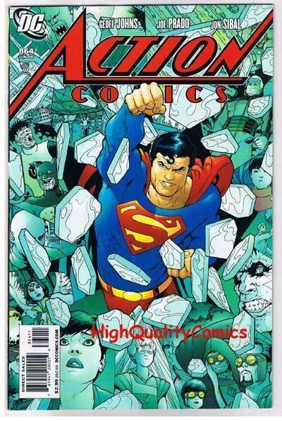 ACTION COMICS #864, VF+, Superman, Batman, more DC items in store