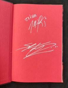 Superman Earth One Vol.2 - 1st Printing HC. Signed 2x Interior (9.2 ob) 2012