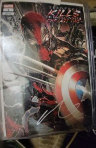 Deadpool Kills the Marvel Universe One Last Time #1 signed by Giang