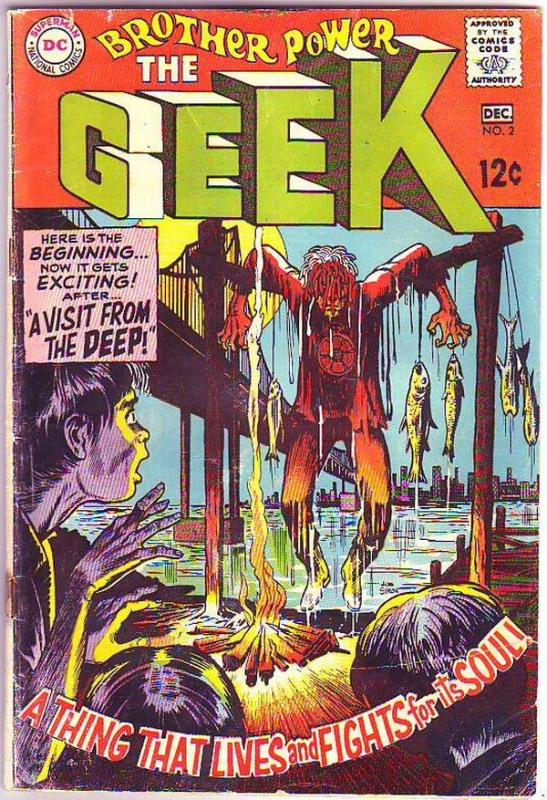 Brother Power the Geek #2 (Dec-68) VG+ Mid-Grade Brother Power the Geek