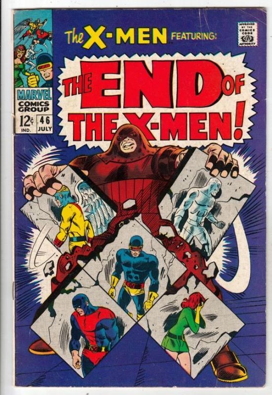 X-Men #46 (Jul-68) VG+ Affordable-Grade X-Men