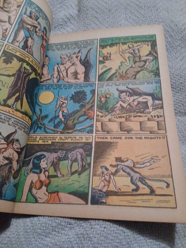 Zor the Mighty #2 1946 coverless golden age Jungle Batman