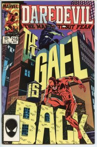 Daredevil (1964) #211-220 - Marvel - 1984-5