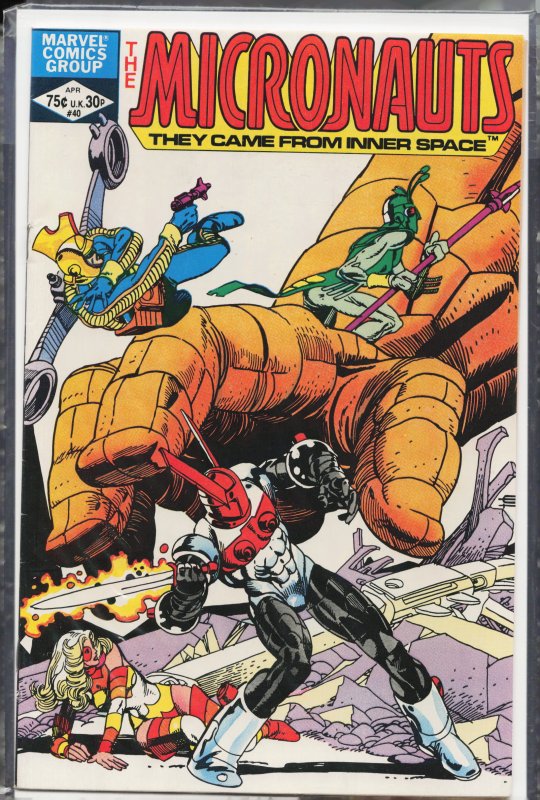 Micronauts #40 (1982) Micronauts / Enigma Force