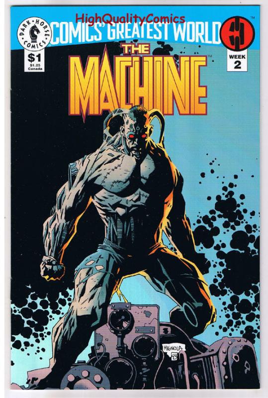 The MACHINE, Comic's Greatest World, NM+, Mike Mignola, 1993, more CGW in st