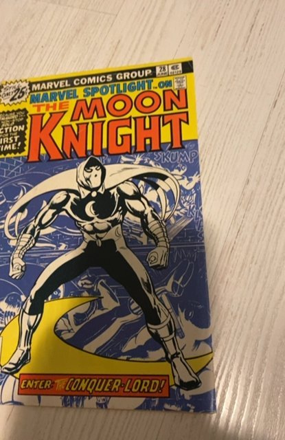 Marvel Spotlight #28 (1976)first app of moonlight mid grade
