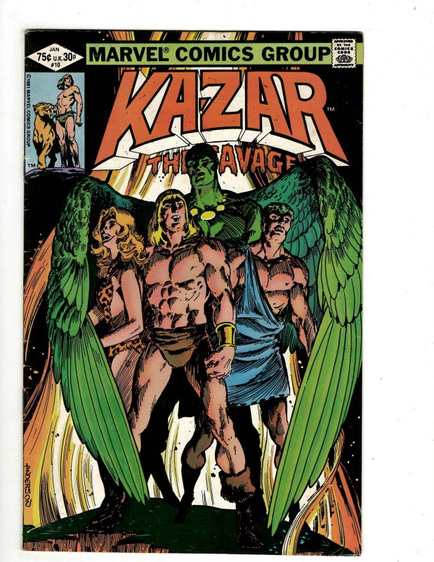 Ka-Zar the Savage #10 (1982) J610