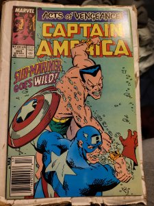 Captain America #365 (1989) abc
