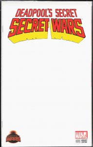 Deadpool's Secret Secret Wars #1 Blank Cover (2015) The Avengers
