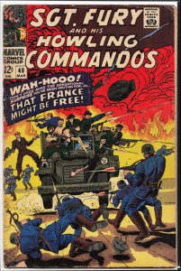 Sgt. Fury #40 (1967) Sgt. Fury and His Howling Commandos
