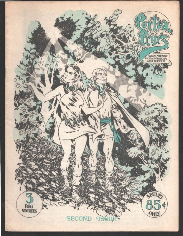 Portia Prinz of The Glamazons #2 1976-Comic art-Dedicated Carol Kalish-Limite...