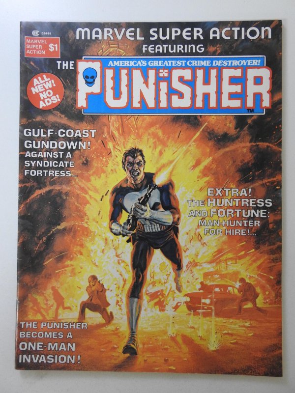 Marvel Super Action  (1976) W/The Punisher! Beautiful VF- Condition!