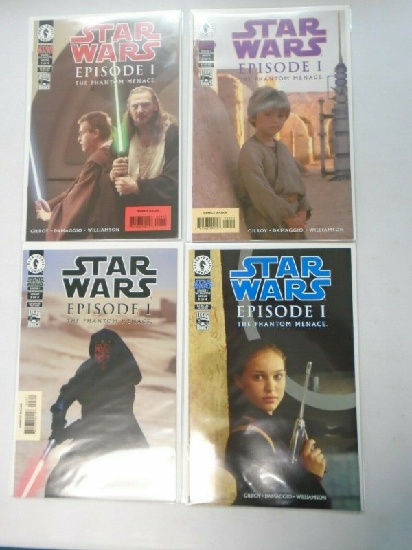 Star Wars Episode 1 Set: #1-4 8.0 VF (1999)