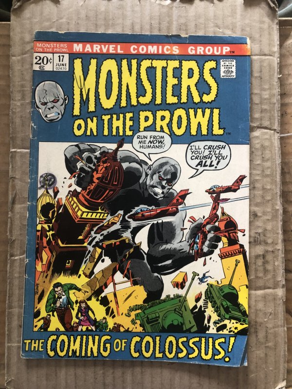 Monsters on the Prowl #17 (1972)