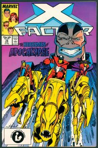 X-Factor 19 NM+ 9.6 Direct Edition Apocalypse Marvel 1987
