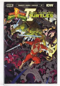 MMPR TMNT II (2022 BOOM!) #1 CVR A CONNECTING VAR 1 MORA