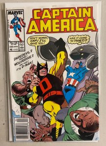 Captain America #328 newsstand 8.0 (1987)