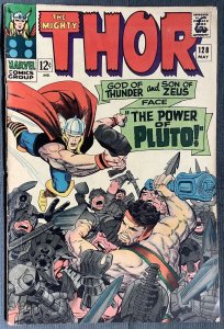 Thor #128 (1966, Marvel) Featuring Hercules. VG+