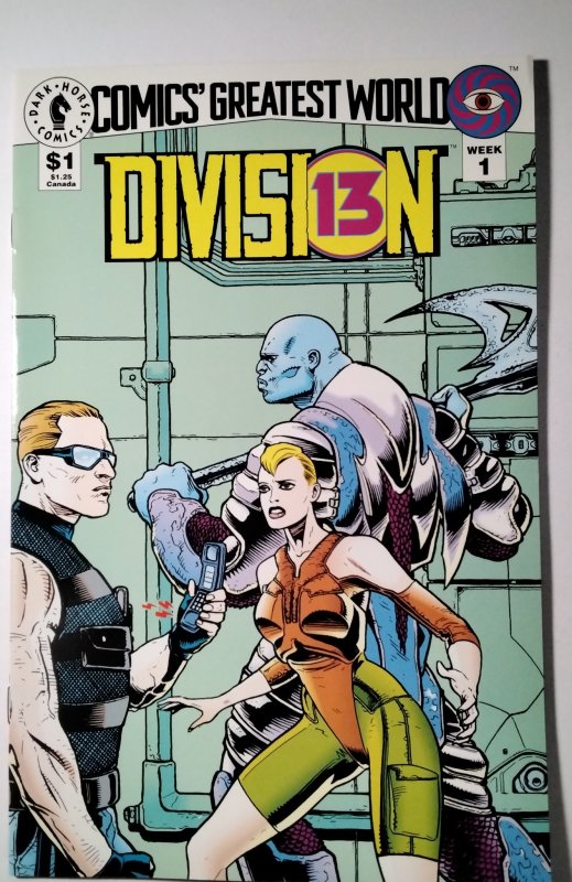 Comics' Greatest World: Division 13 #1 (1993) Dark Horse Comic Book J750