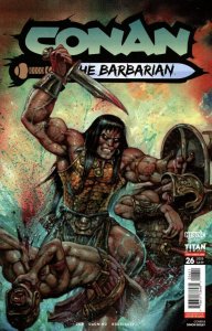 Conan The Barbarian #26 Cover B Simon Bisley Variant (Mature)
