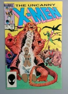 Uncanny X-Men #187 VF+ Marvel 1984 FE1