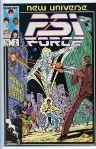 PSI FORCE #2, VF/NM, Texeira, Marvel, 1986 1987  more Marvel in store