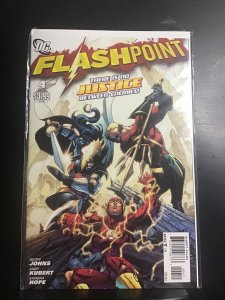 FLASHPOINT #4 1ST APP OF FLASHPOINT SHAZAM SUPERMAN ANDY KUBERT COVER ART 2011