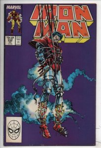 IRON MAN #232, FN/VF Tony Stark, Barry Smith, Armor Wars, 1968 1988, Marvel