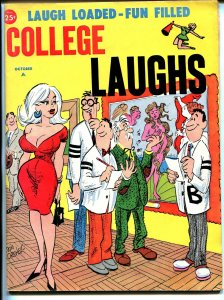 College Laughs 10/1964-Marvel-Vic Martin-Orehek-Severin-Wenzel-Wyma-VG