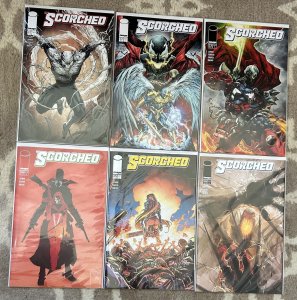 Spawn Scorched #31,32,33,34,35,36 Todd McFarlane NM Lot Image Comics