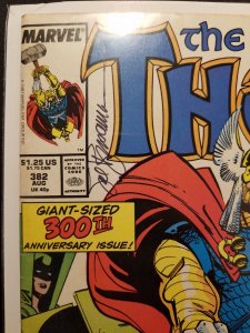 Thor #382 (1987) SIGNED by artist Sal Buscema!